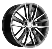 Диск литой KHOMEN WHEELS 8x18R 5/114,3 Gray-FP